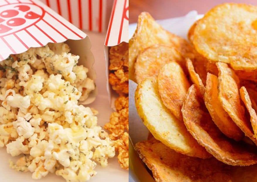 A close up of food in a box